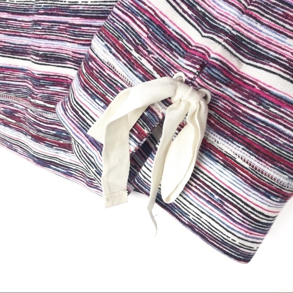 T BY TALBOLTS Striped Side Tie Sweater Top 0Petite - Picture 4 of 7